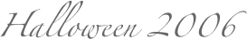 Halloween 2006